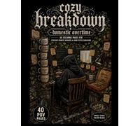 Cozy Breakdown: Domestic Overtime: Coloring Pages for Stressed Remote Workers, Overworked Freelancers, and Home Office Survivors