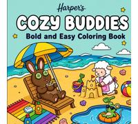 Cozy Buddies: Bold and Easy Coloring Book