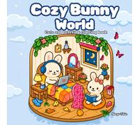 Cozy Bunny World: Cute and Relaxing Coloring Book for Kids, Teens and Adults