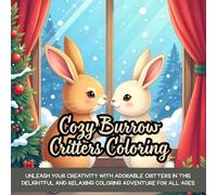 Cozy Burrow Critters Coloring: Unleash your creativity with adorable critters in this delightful and relaxing coloring adventure for all ages