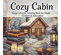 Cozy Cabin: Hygge Lifestyle Coloring Book for Adults - Comfort & Relaxation