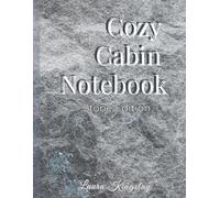 Cozy Cabin Notebook: Stone Edition: Rustic Grid Journal for Mountain Lovers