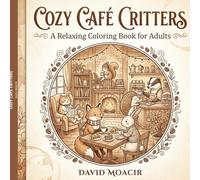 Cozy Café Critters: A Relaxing Coloring Book for Adults