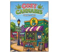 Cozy Canna offee & Cafes: Adult Coloring & Activity Book