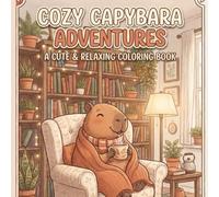 COZY CAPYBARA ADVENTURES: A Cute & Relaxing Coloring Book