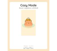 Cozy Capybara Notebook: Cute Kawaii Lined Journal for Students, Teens & Kids | 100 Sheets | 7.5 x 9.25 in | Soft Pastel Study Aesthetic