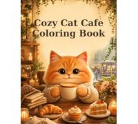 Cozy Cat Cafe Coloring Book