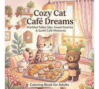 Cozy Cat Cafe Dreams: Marbled Tabby Sips, Sweet Pastries & Sunlit Cafe Moments