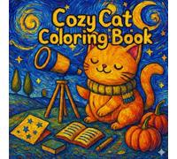 Cozy Cat Coloring Book: elaxing and Fun Designs for Cat Lovers