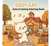 Cozy Cat: Cute & Comfy Coloring Book