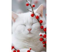 Cozy Cat Lined Journal: Minimalist Notebook for Daily Writing, Notes, Journaling & Reflection