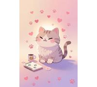 Cozy Cat Notebook: Cute Journal for Cat Lovers, Cozy Days, Notes & Creative Writing