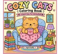 Cozy Cats: A Bold & Easy, Fun Coloring Book