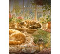 Cozy Cats: A Cat Coloring Book for Adults - Cozy, Floral & Beautiful Scenes