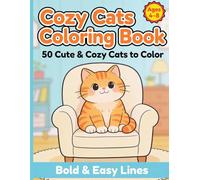 Cozy Cats Coloring Book
