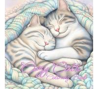 Cozy Cats Coloring Book: By A Cozy Bundle Publishing - A warm and relaxing collection of realistic cats curled up in peaceful, cozy moments