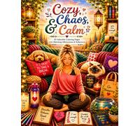 Cozy, Chaos, and Calm: 20 Adorable Coloring Pages with Matching Affirmations & Reflections