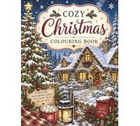 Cozy Christmas adult colouring book