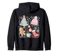 Cozy Christmas Cuties - Set di Icone per Le Vacanze Felpa con Cappuccio