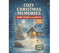 Cozy Christmas Memories: Relaxing Word Search Puzzles for Adults