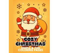 COZY CHRISTMAS: Simple and fun coloring pages
