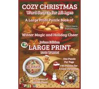 Cozy Christmas Word Search for All Ages: A Large Print Puzzle Book of Winter Magic and Holiday Cheer (Prime Edition)
