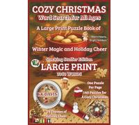 Cozy Christmas Word Search for All Ages: A Large Print Puzzle Book of Winter Magic and Holiday Cheer (Stocking Stuffer Edition)
