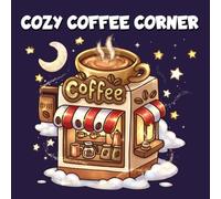 Cozy Coffee Corners Colouring Book: A Relaxing Collection of Comfy Cafés, Hygge Nooks, and Peaceful Interior Spaces for Adults, Teens, and Stress Relief