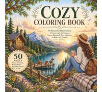 Cozy Coloring Book: A Cozy Journey Through Nature, Countryside & Peaceful Escapes