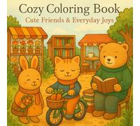 Cozy Coloring Book: Cute Friends & Everyday Joys