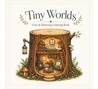 Cozy Coloring Book for Adults and Teens | Relaxing Miniature Worlds, Cute Tiny Rooms & Hidden Cozy Places: Cozy and Relaxing Coloring Book