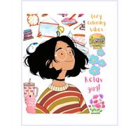 Cozy Coloring Vibes: Relax Girl!