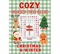 Cozy Coloring Word Search - Christmas & Winter: A word find and coloring book mashup for relaxation and creative fun!
