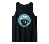 Cozy Colors Cup Costume per Gli Amanti delle Bevande Calde Canotta