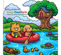 Cozy Comforts: A Bold & Easy Animal Coloring Adventure