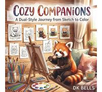 Cozy Companions: A Dual-Style Journey from Sketch to Color