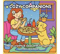 Cozy Companions: Relax, create & color with furry friends