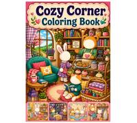 Cozy Corner Coloring Book: Cozy Shops and Comfy Spaces to Color and Enjoy