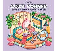 COZY CORNER: Coloring Book for Adults and Kids