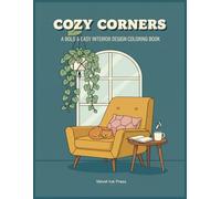Cozy Corners: A Bold & Easy Interior Design Coloring Book