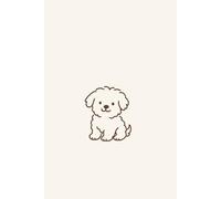 Cozy Coton Puppy Notebook: Cute Doodle-Style Dog Journal for Girls and Teens