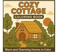 Cozy Cottage Coloring Book: Fun and Easy Coloring Pages Featuring Cute Cottages - Perfect for Mindfulness and Stress Relief