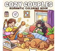 Cozy Couples Coloring Book: Cozy & Cute Coloring Pages with Sweet Dates, Relaxing Moments, and Comfy Times Illustrations for Stress Relief