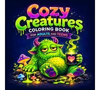 Cozy Creatures Coloring Book for Adults and Teens: Cozy Creatures Coloring Book for Adults and Teens: Cute and Creepy Monsters for Relaxation, Creativity, and Cozy Coloring Fun