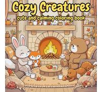 Cozy Creatures: Cute and calming coloring booK.A feel-good coloring book filled with cute animal illustrations designed to bring peace, calm, and relaxation for adults and teens.