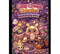 Cozy Creepy Crawlies: A Gentle Kawaii Bug Coloring Book for Relaxation