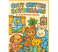 Cozy Critter Daydreams: A Charming Coloring Book for Relaxation and Joy