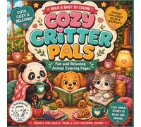 Cozy Critter Pals: Fun and Relaxing Animal Coloring Pages