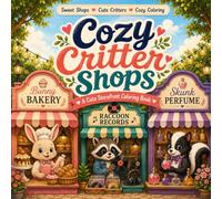 Cozy Critter Shops: A Cute Storefront Coloring Book