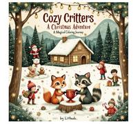 Cozy Critters: A Christmas Adventure: A Magical Christmas Coloring Journey